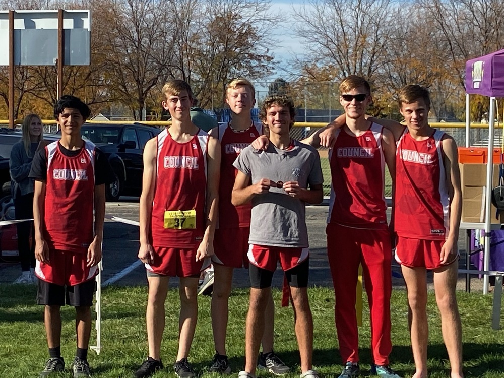 Council Cross Country Team who qualified for state!