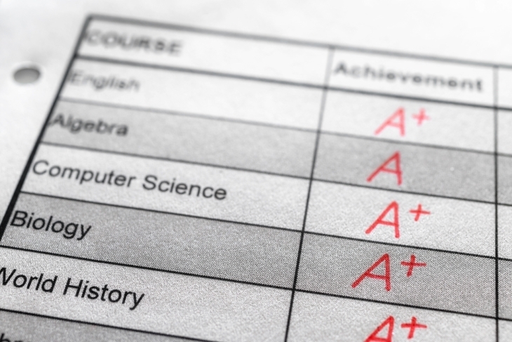 list of classes with A+