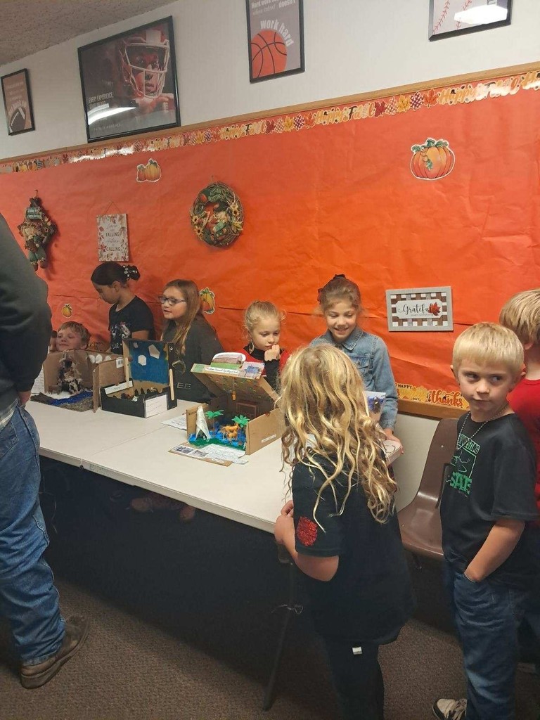 Students view display