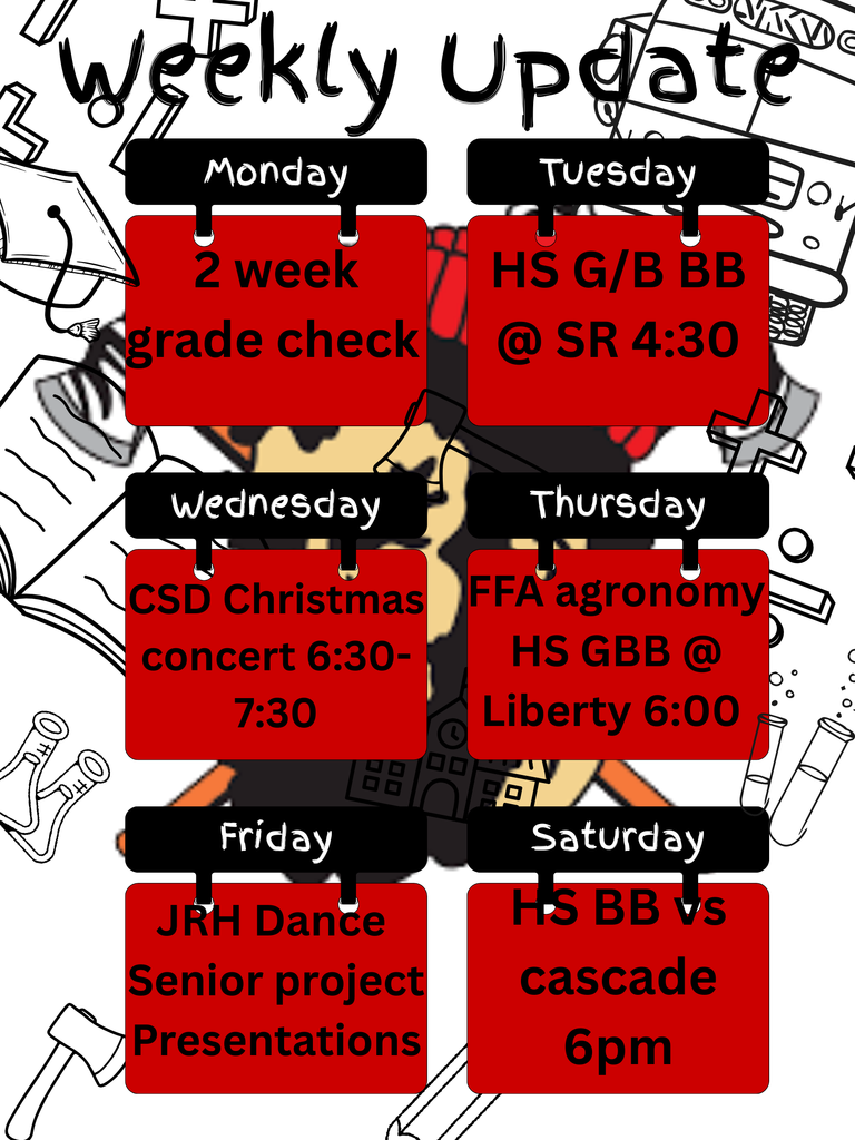 Week of December 8 - 11 Events