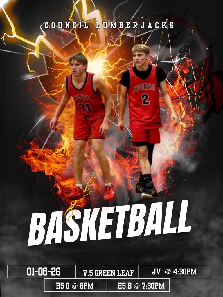 Home Game vs Greenleaf Thursday Jan 8