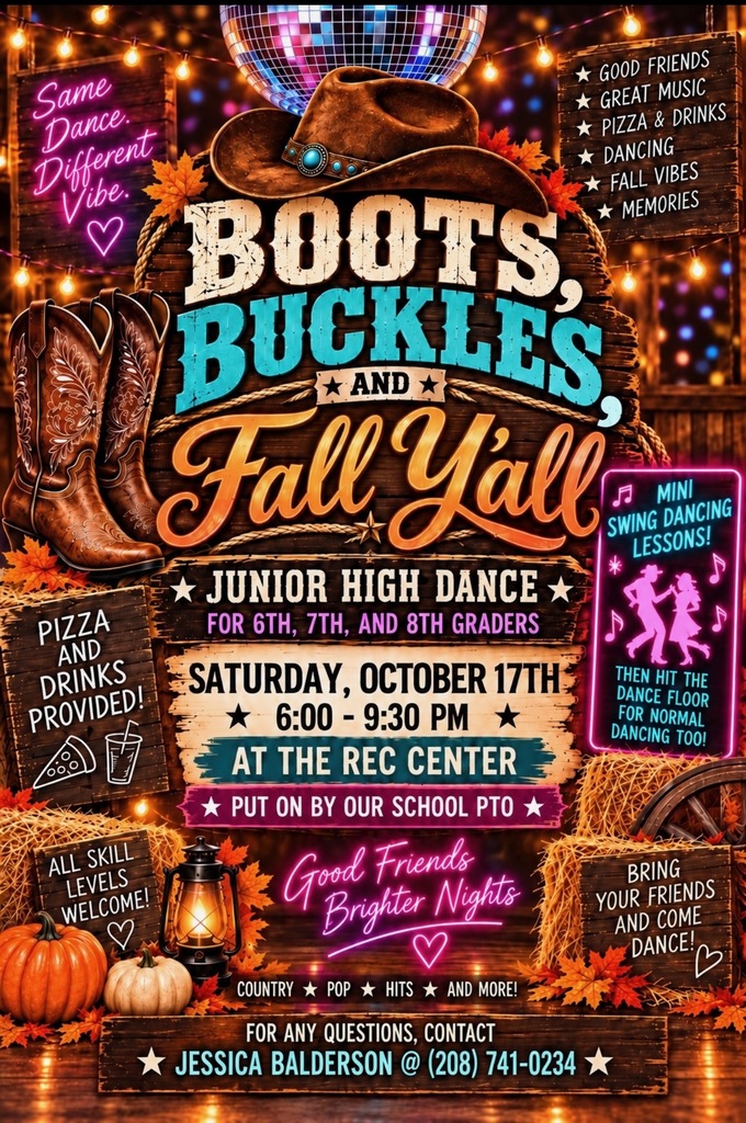Fall junior high dancs