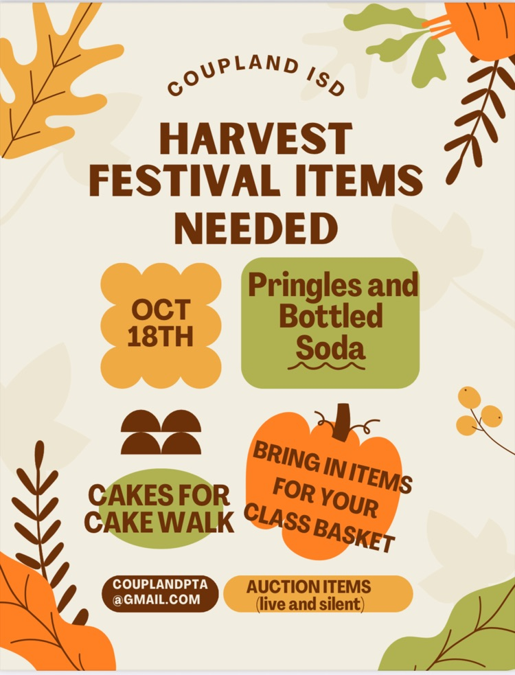 items needed
