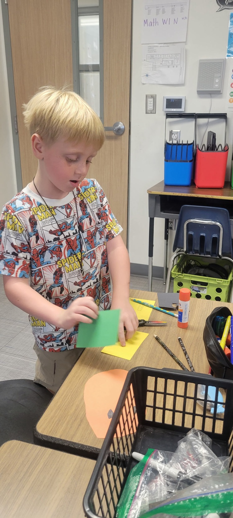 Writing a procedural text and made their own pumpkins