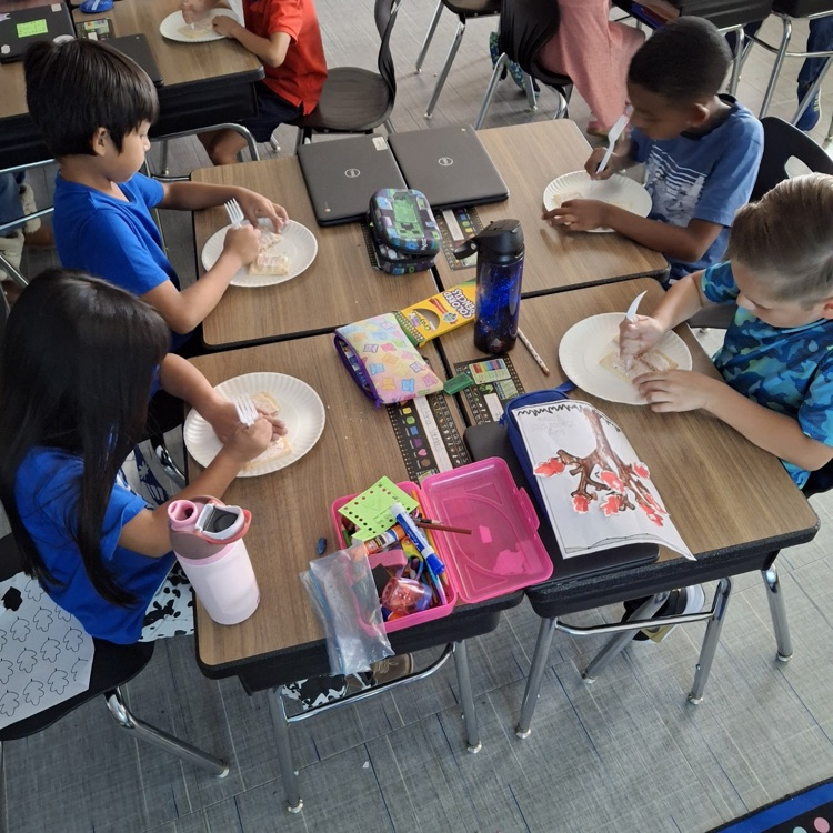 Poptart Fractions in Mrs. Schroeder's class