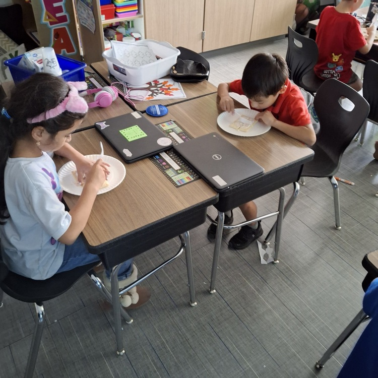 Poptart Fractions in Mrs. Schroeder's class