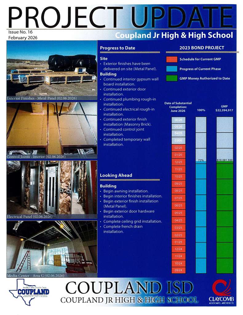 Construction update  #16