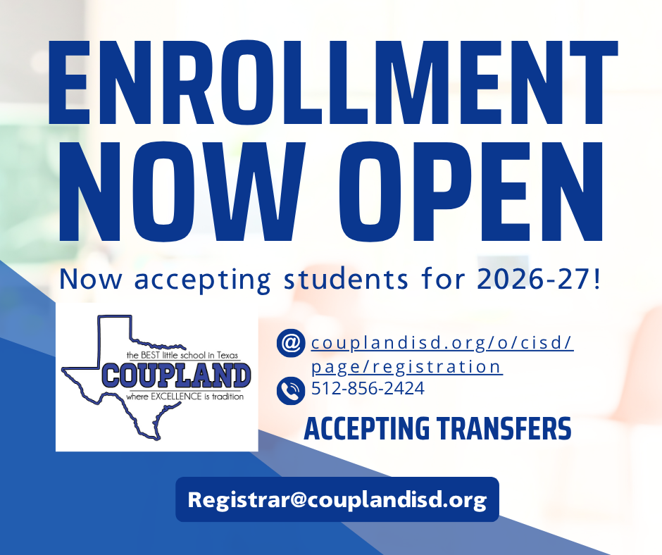 Enrollment is now open