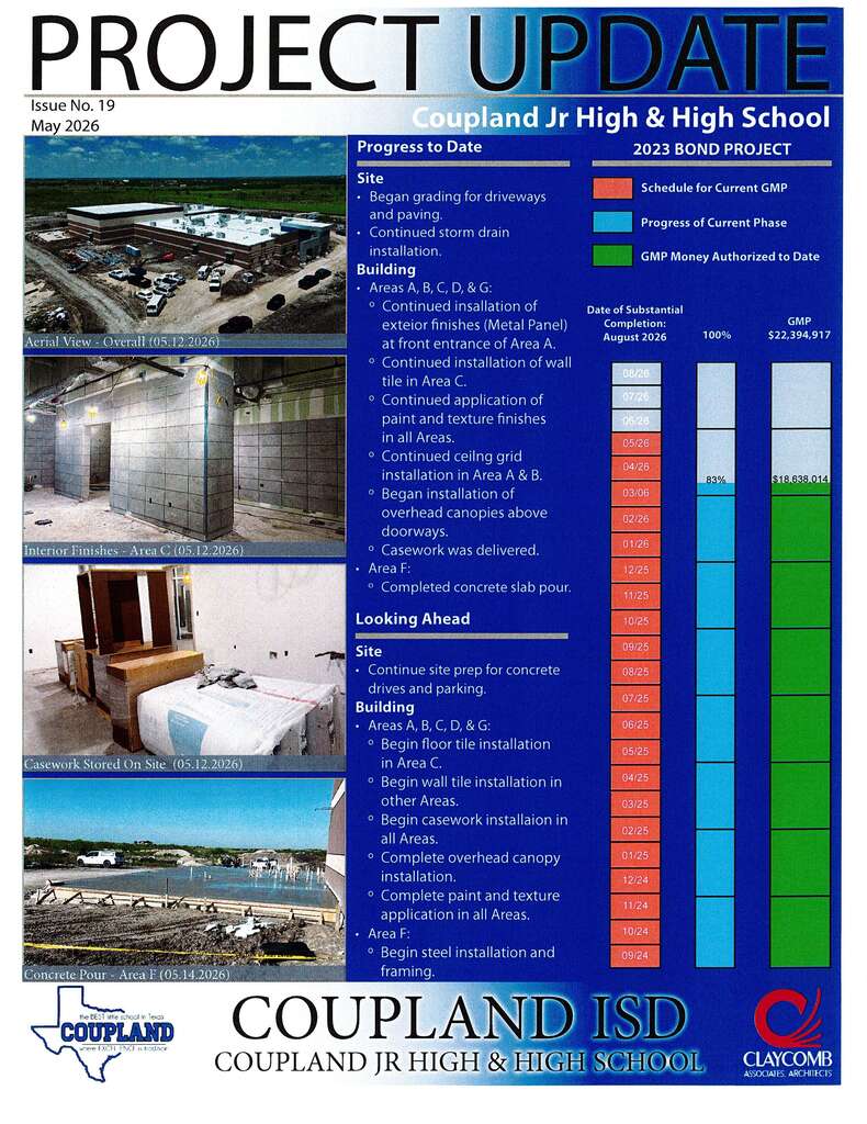 Project Update Issue #19 May 2026
