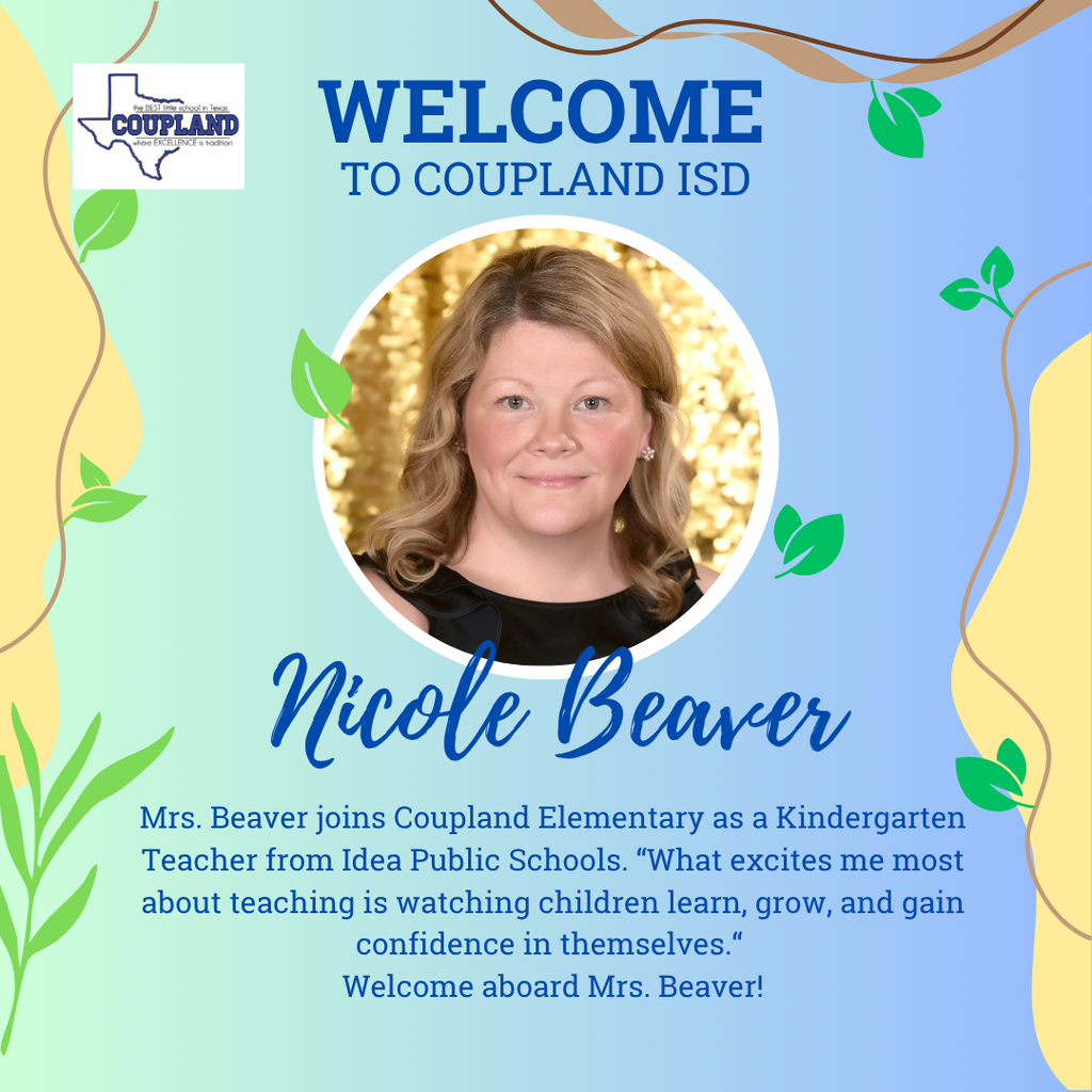 Welcome Mrs. Beaver!