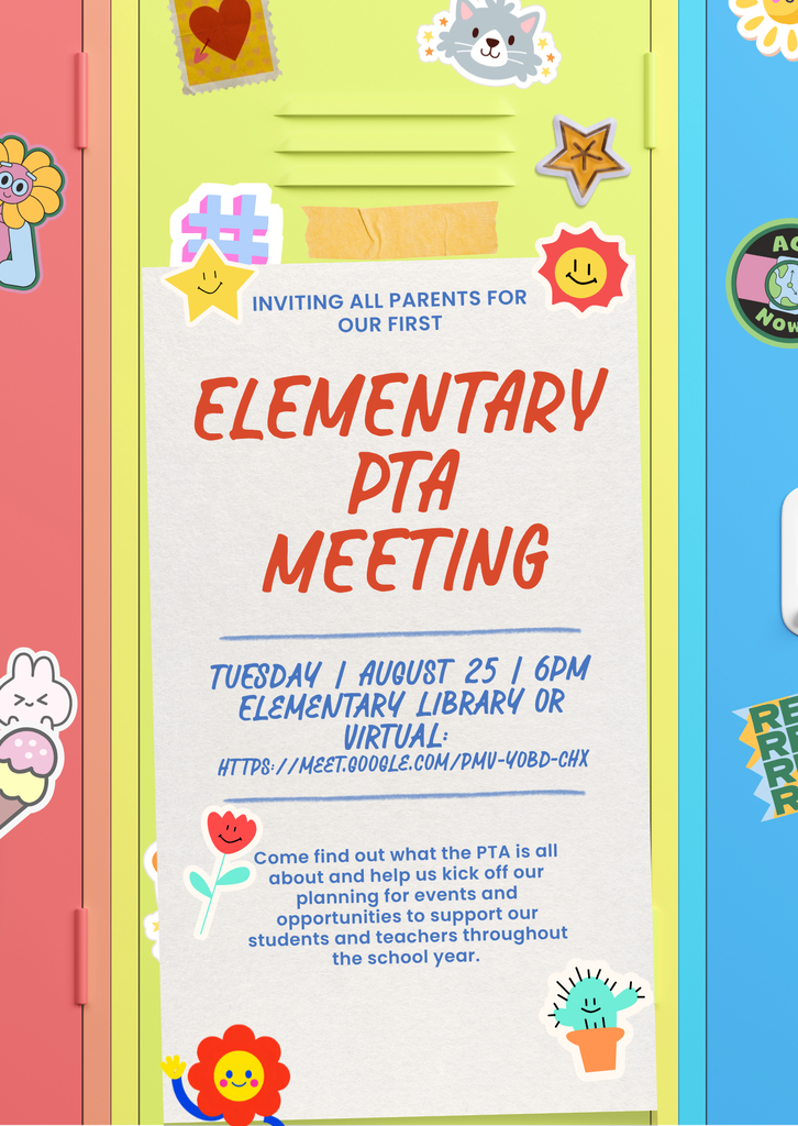Coupland Elementary PTA Meeting