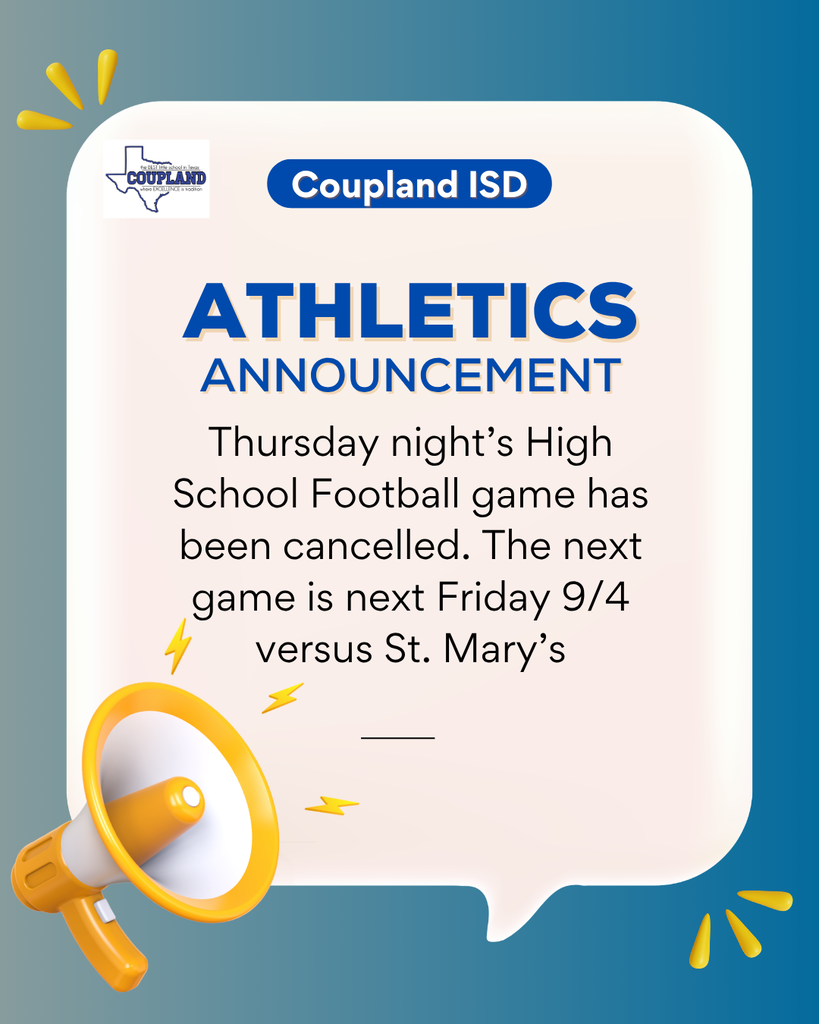 CISD HS Football cancelled this week