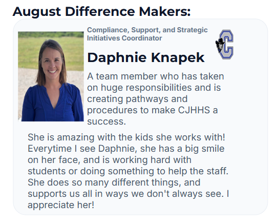 Difference Maker Daphnie Knapek