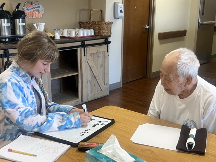 Writing helps when hearing fails