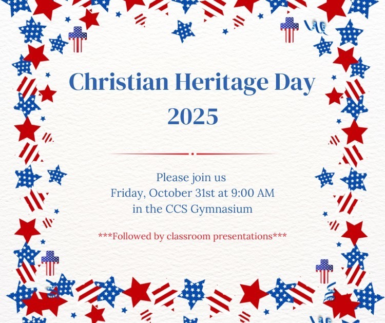 Christian Heritage Day coming on 10/31! 🇺🇸