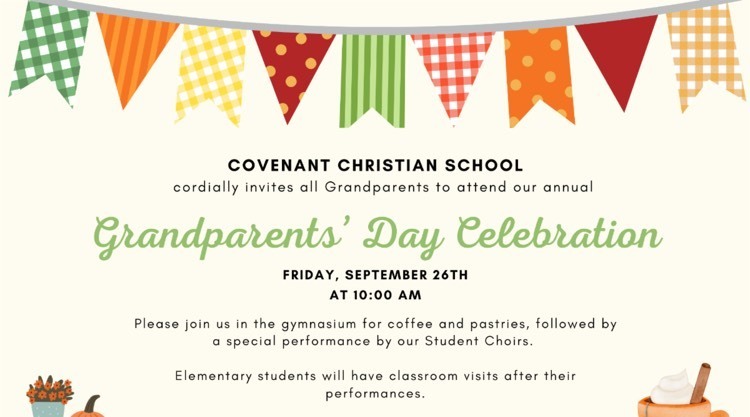 CCS Grandparents Day on Sept. 24th!