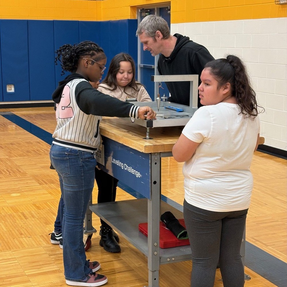 3 students, man, toolbench