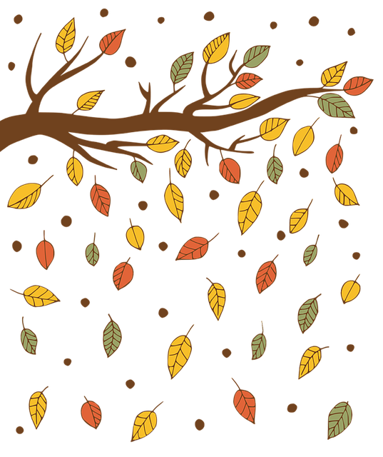 falling leaves