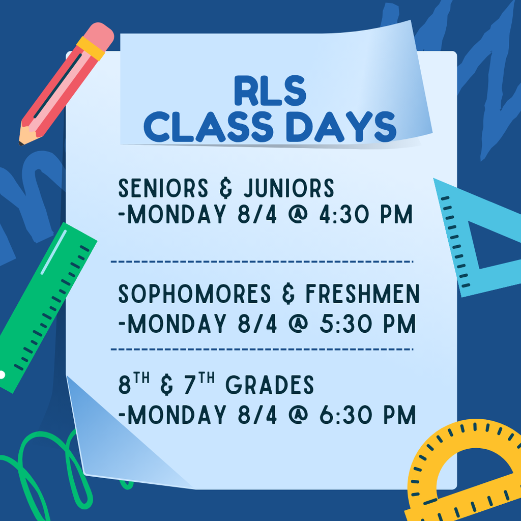 Parent/Student Orientation Dates