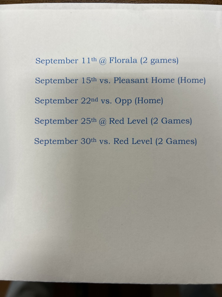 volleyball schedule