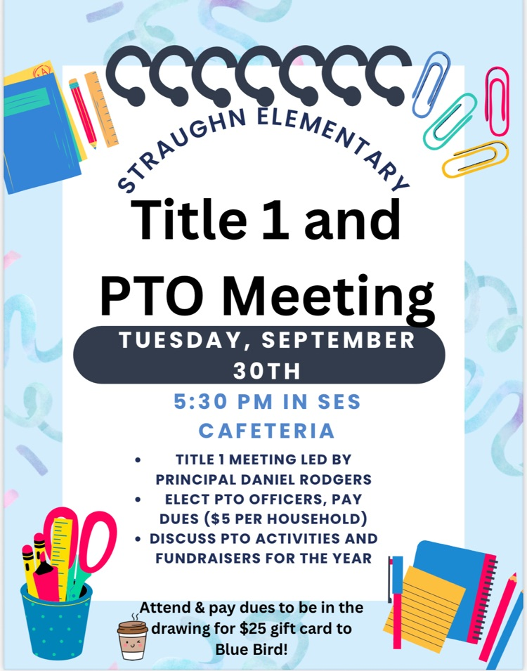 Info for PTO and Title I
