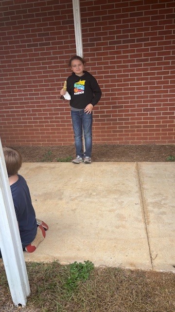 enjoying roasted corn