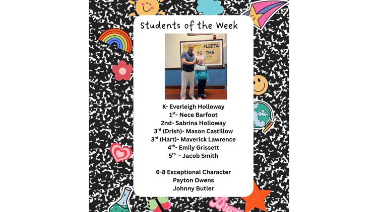 students of the week