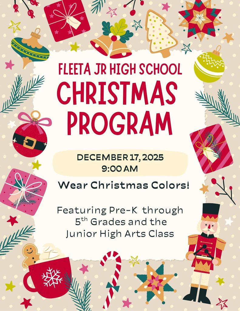 Christmas Program Flyer