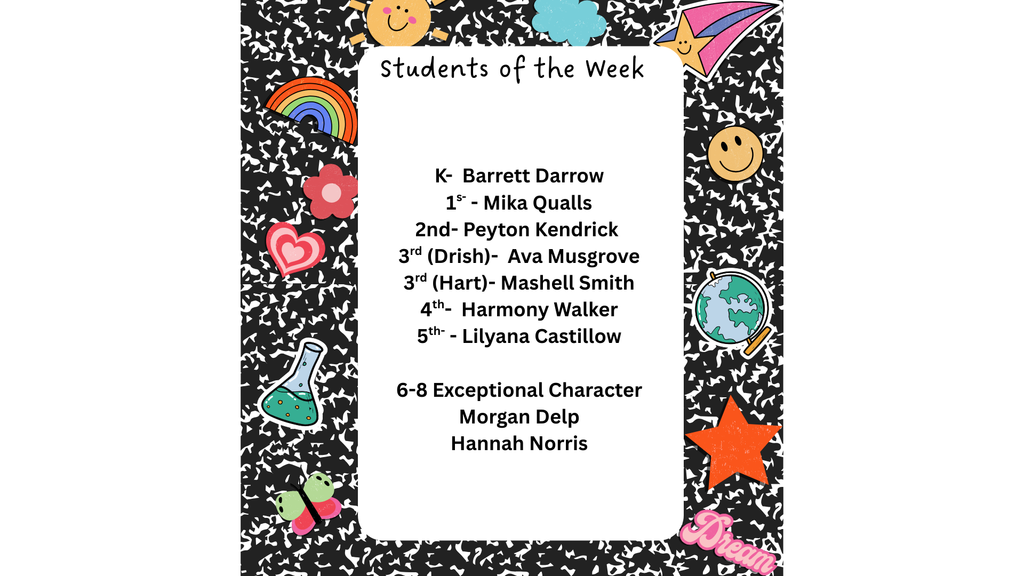 Students of the Week