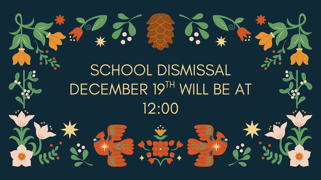 early dismissal 12/19