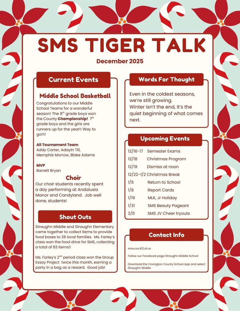 December Tiger Talk