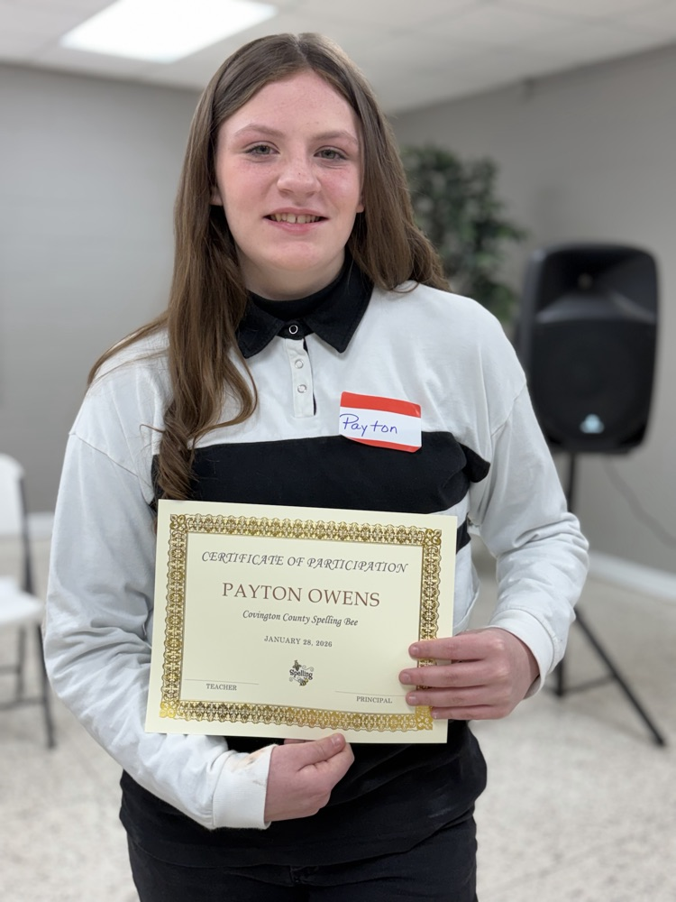 county spelling bee participant