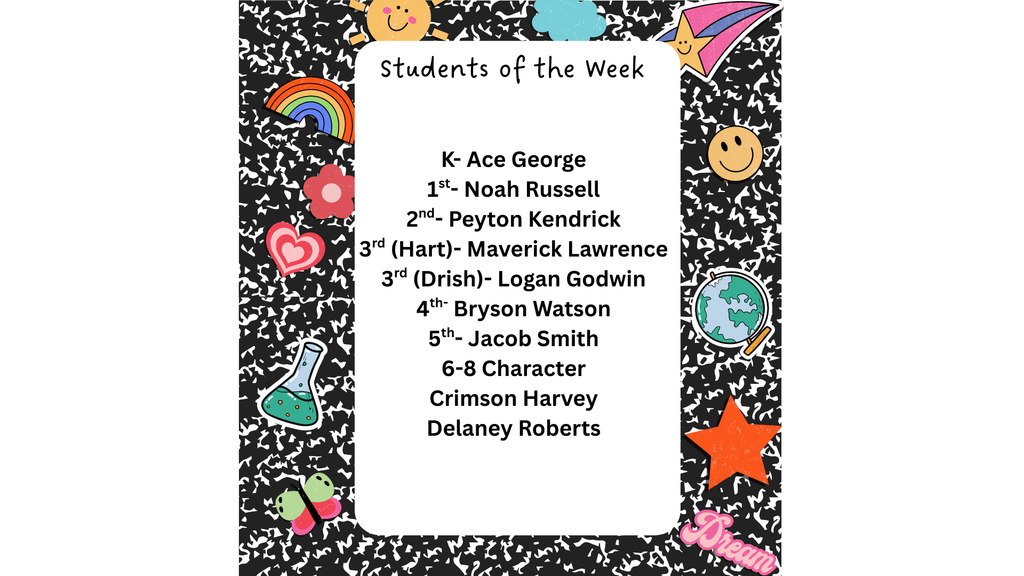 students of the week