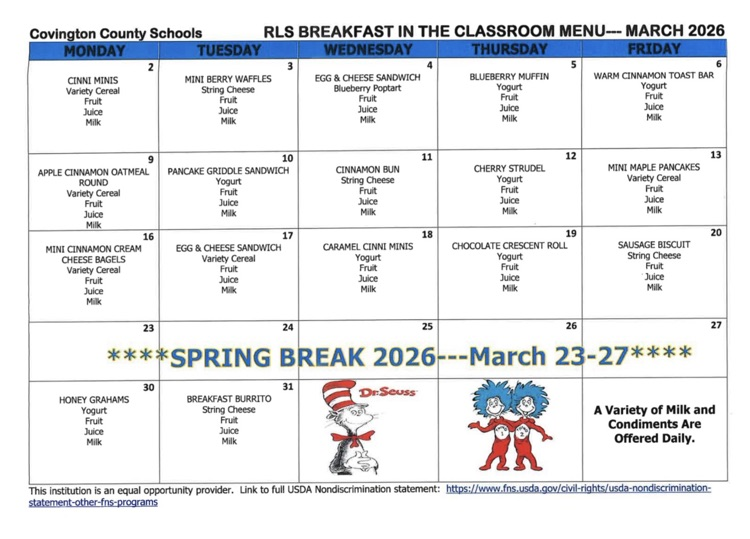 breakfast in the classroom