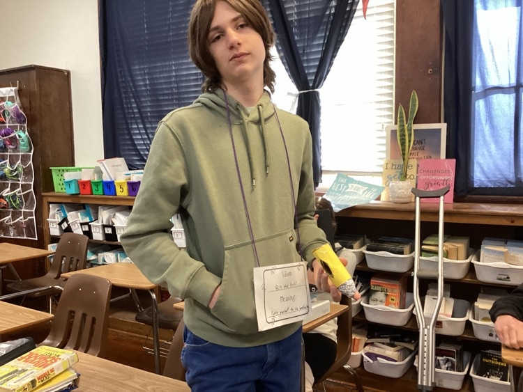 book character/idiom parade