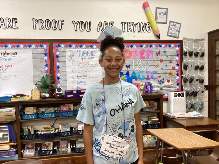 book character/idiom parade