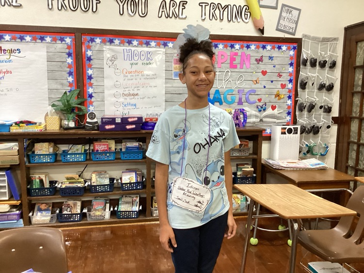 book character/idiom parade