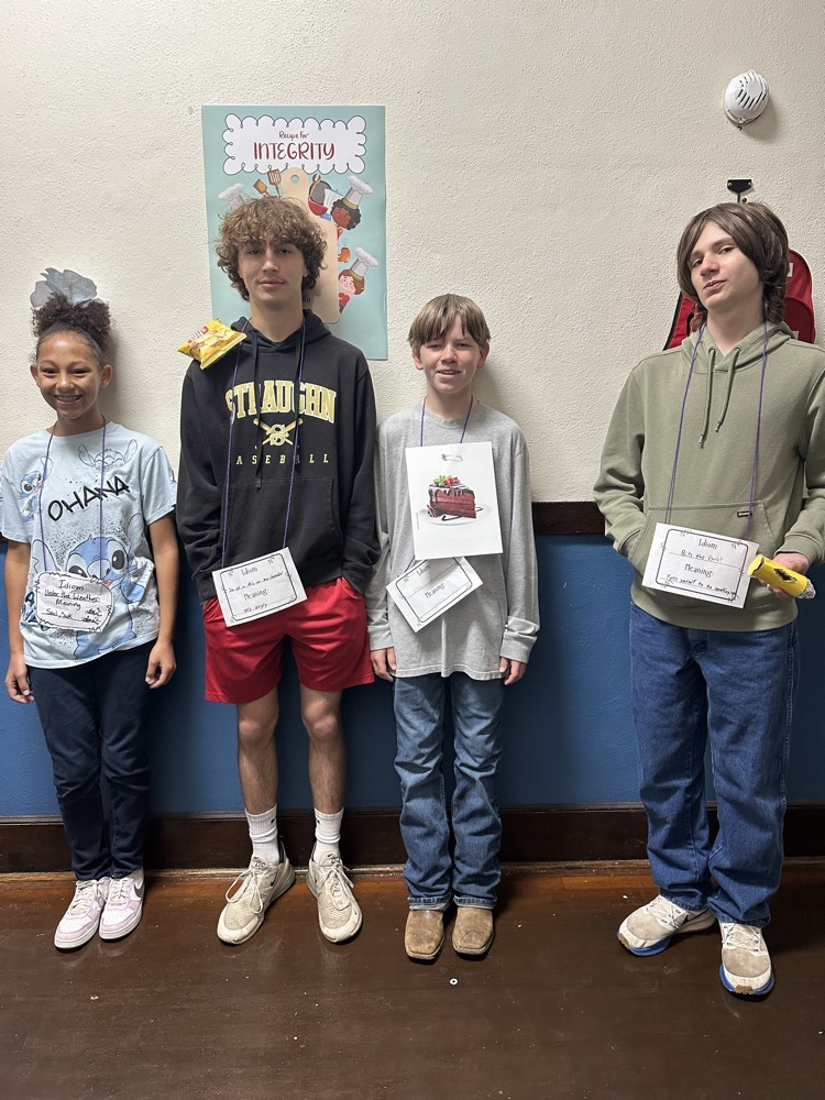 book character/idiom parade