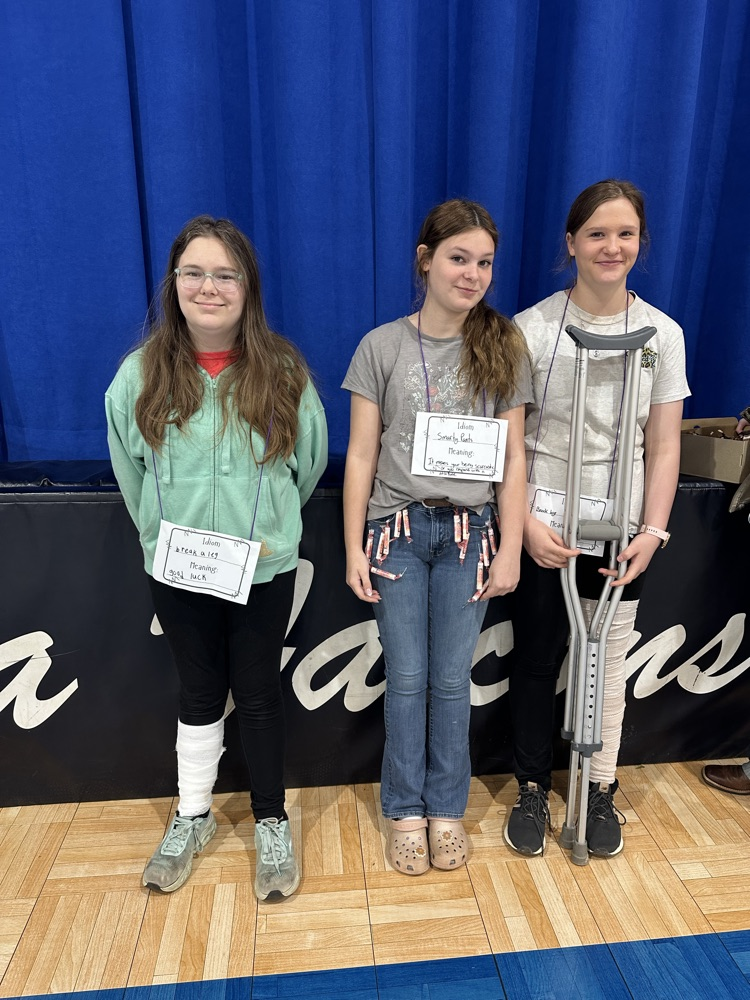 book character/idiom parade