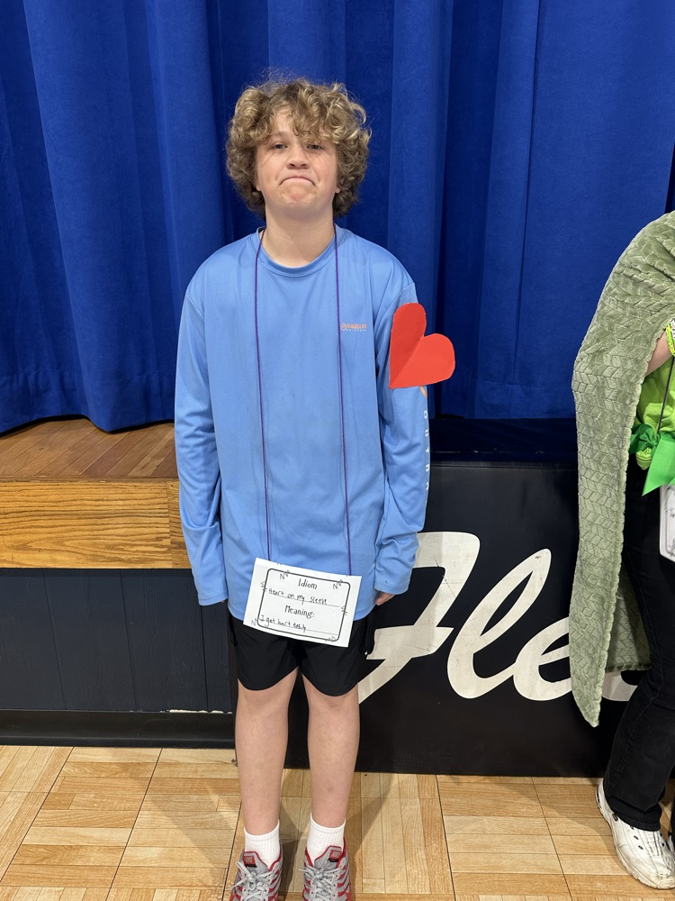 book character/idiom parade