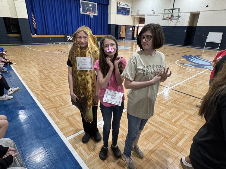 book character/idiom parade