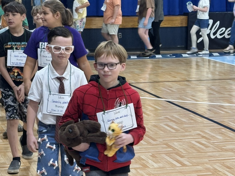 book character/idiom parade