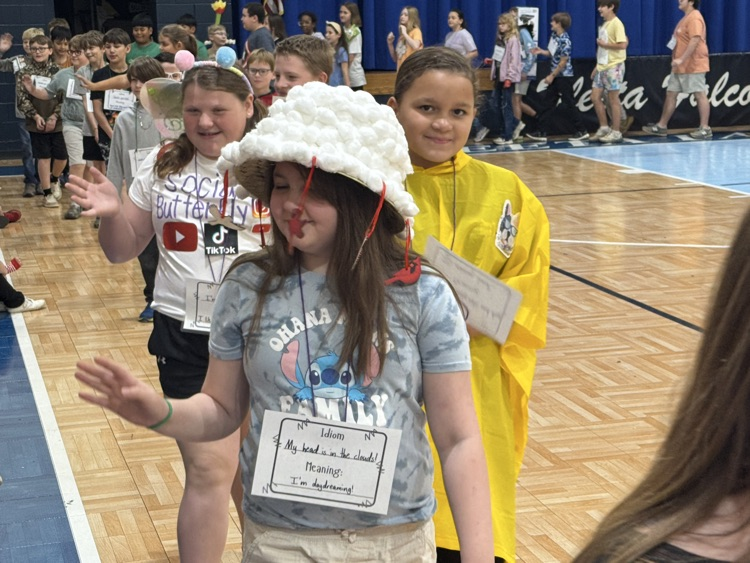 book character/idiom parade
