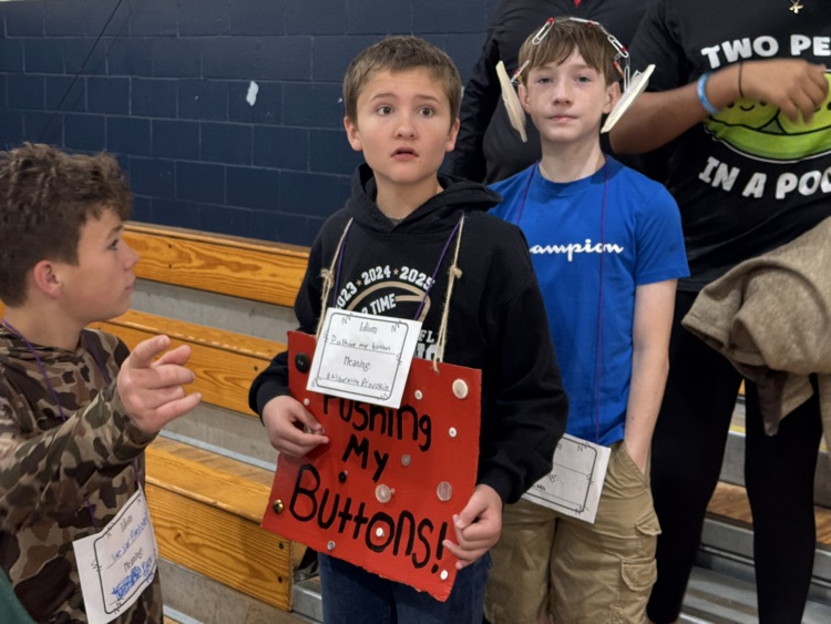 book character/idiom parade