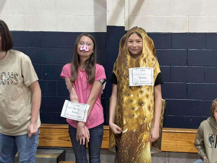 book character/idiom parade