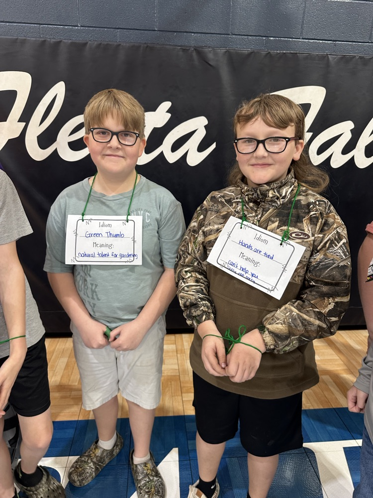 book character/idiom parade