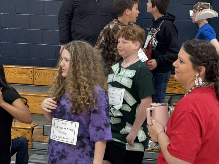 book character/idiom parade