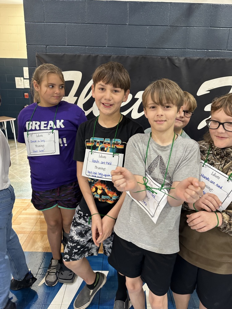 book character/idiom parade