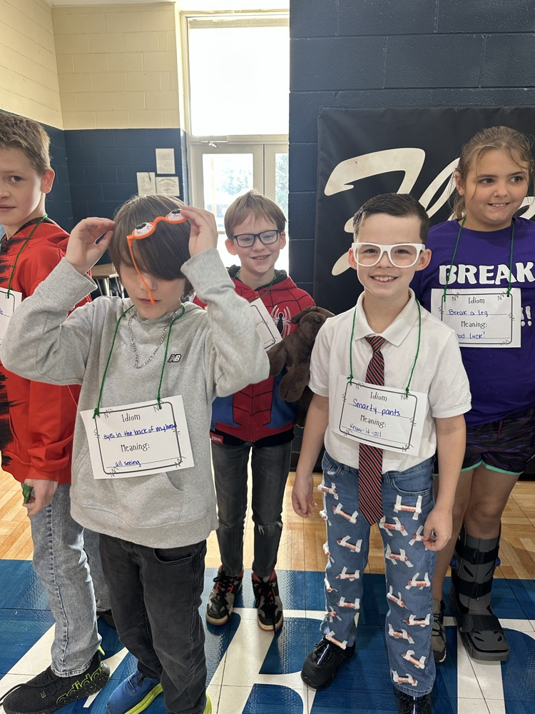 book character/idiom parade