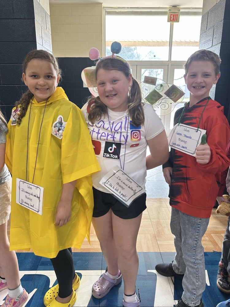 book character/idiom parade